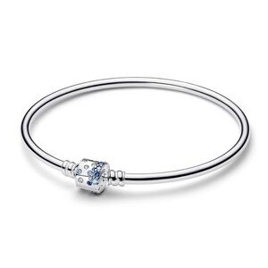 Pandora Limited Edition Sparkling Barrel Clasp Bangle